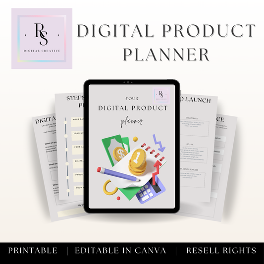 Digital Product Planner